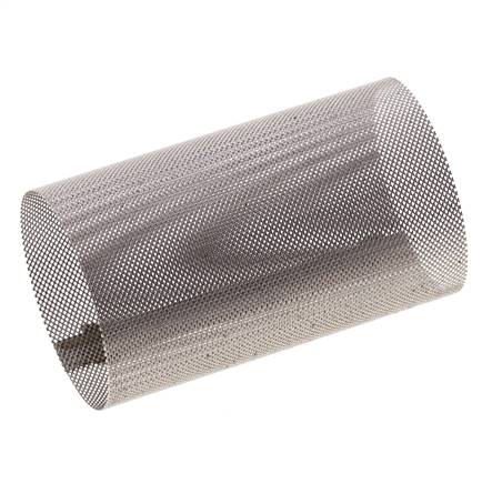 0.2mm Mesh Stainless Steel Strainer Replacement Screen 24x41mm [2 Pieces]